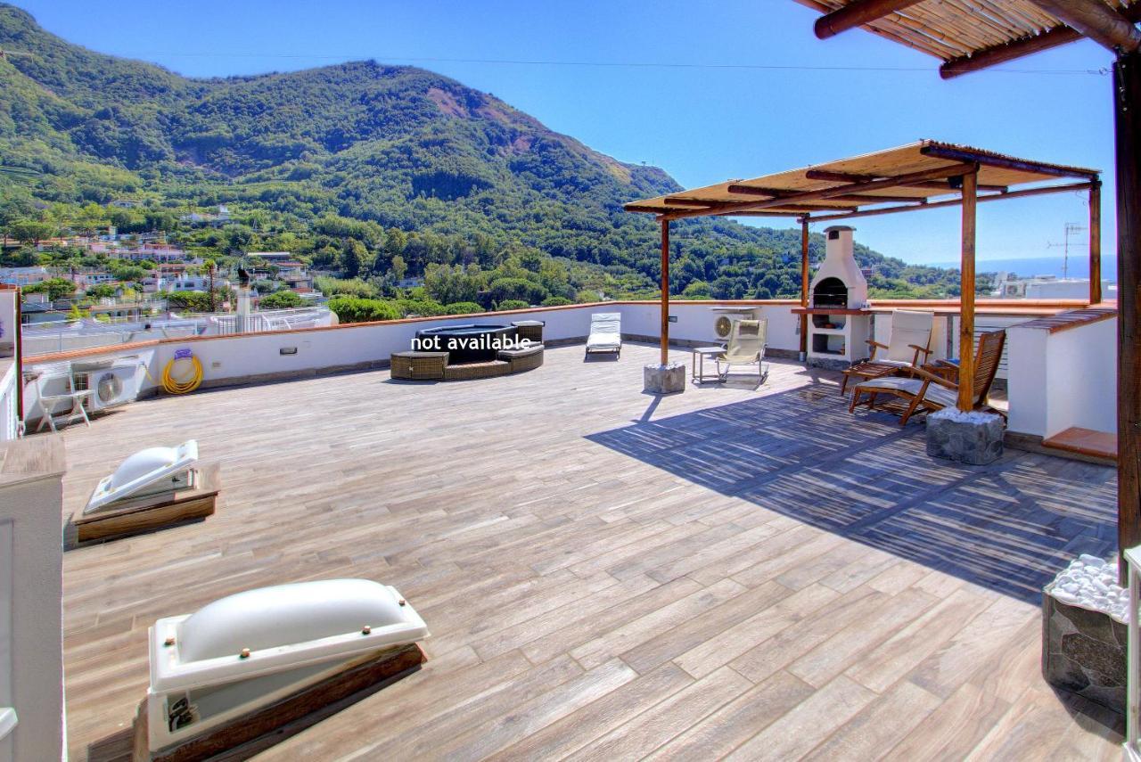 Lacco Terrace Solarium Lacco Ameno  Bagian luar foto